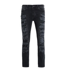 TOPMAN Stretch Skinny Jeans In Black